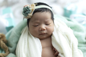 Newborn girl