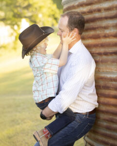 Dallas family at farm photo session